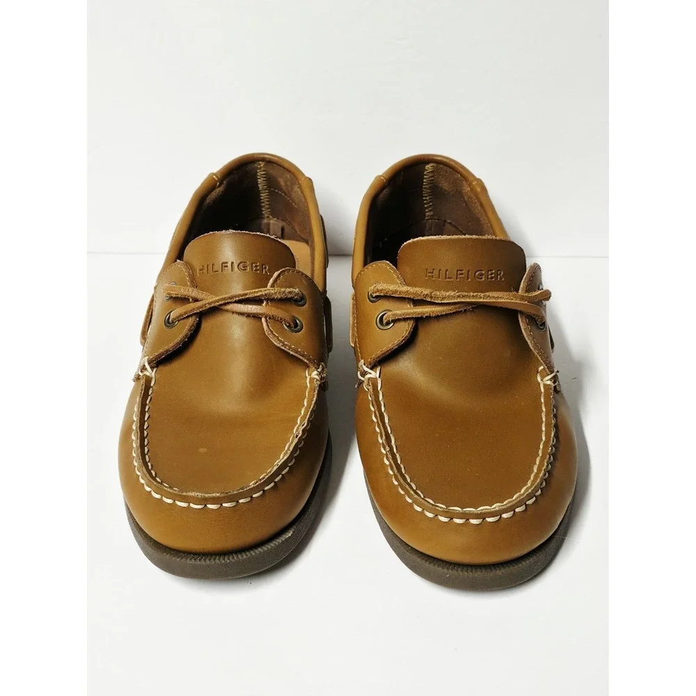 Tommy Hilfiger Men's Bowman Boat Shoes / Loafers 8 Leather Upper